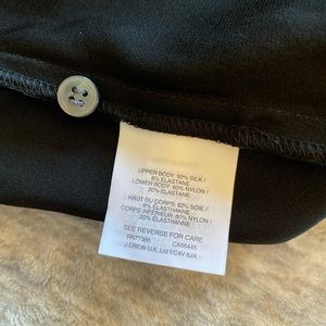 J. Crew stretch silk bodysuit